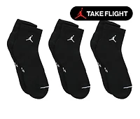 Jordan Everyday Cushioned Jumpman Quarter Socks (3-Pack)