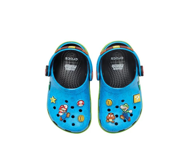 Kids' Crocs Infant & Toddler Super Mario Core Classic Clog