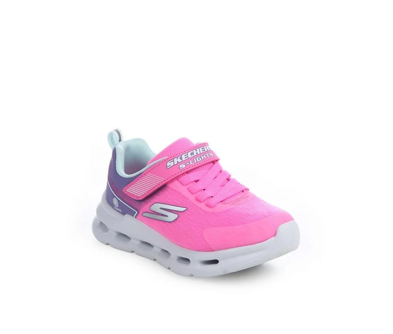 Girls' Skechers Little Kid & Big Glide-Step Lights Sneakers