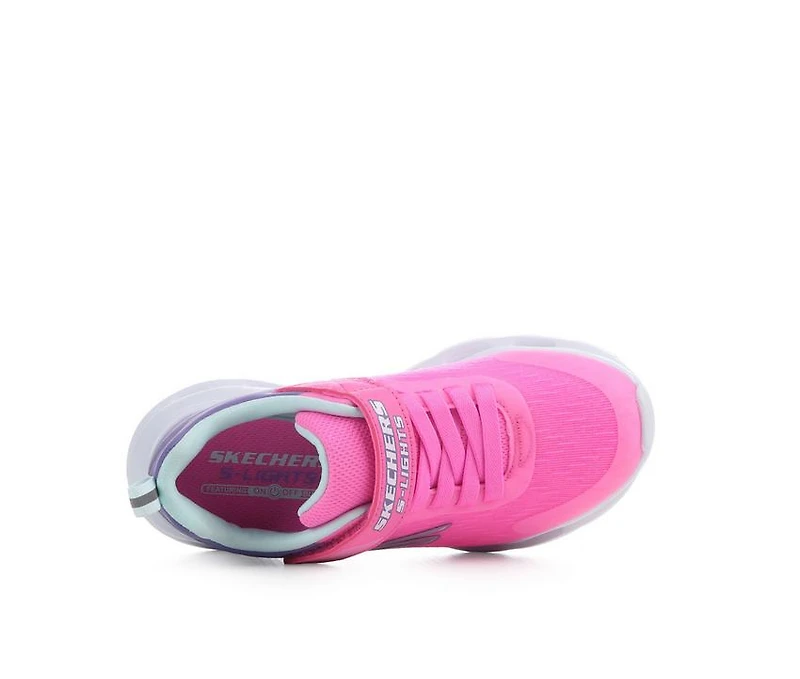 Girls' Skechers Little Kid & Big Glide-Step Lights Sneakers