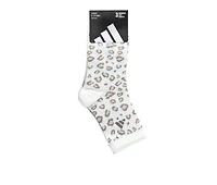 Adidas Women's 3 Pair High Quarter Socks