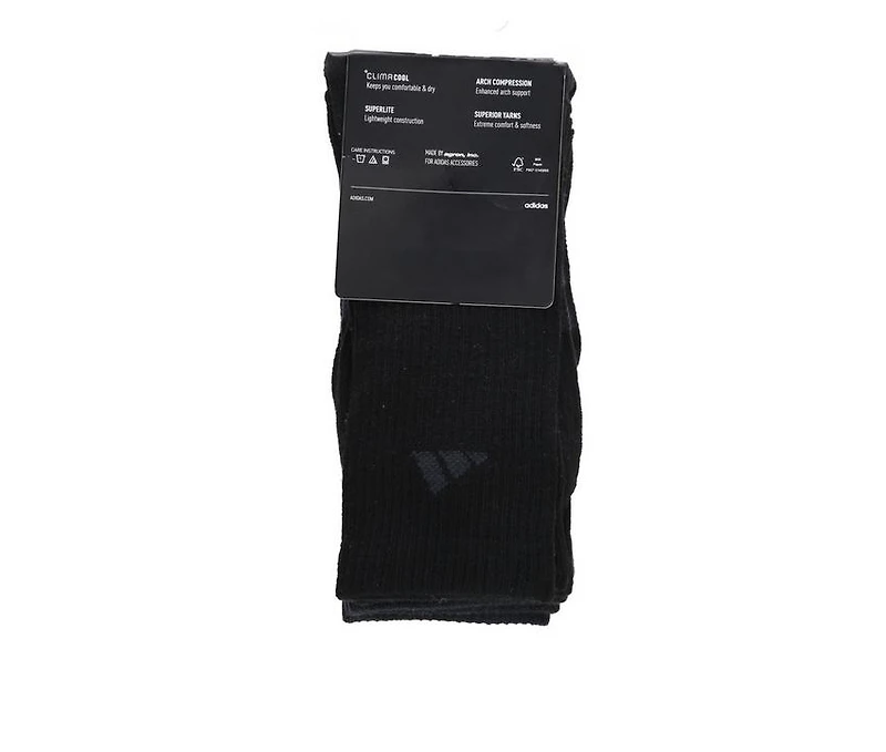 Adidas 6 Pack Mens Superlite Crew Socks