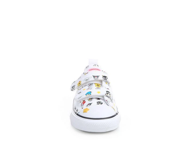 Girls' Converse Infant & Toddler Chuck Taylor 2V Ox Hello Sneakers