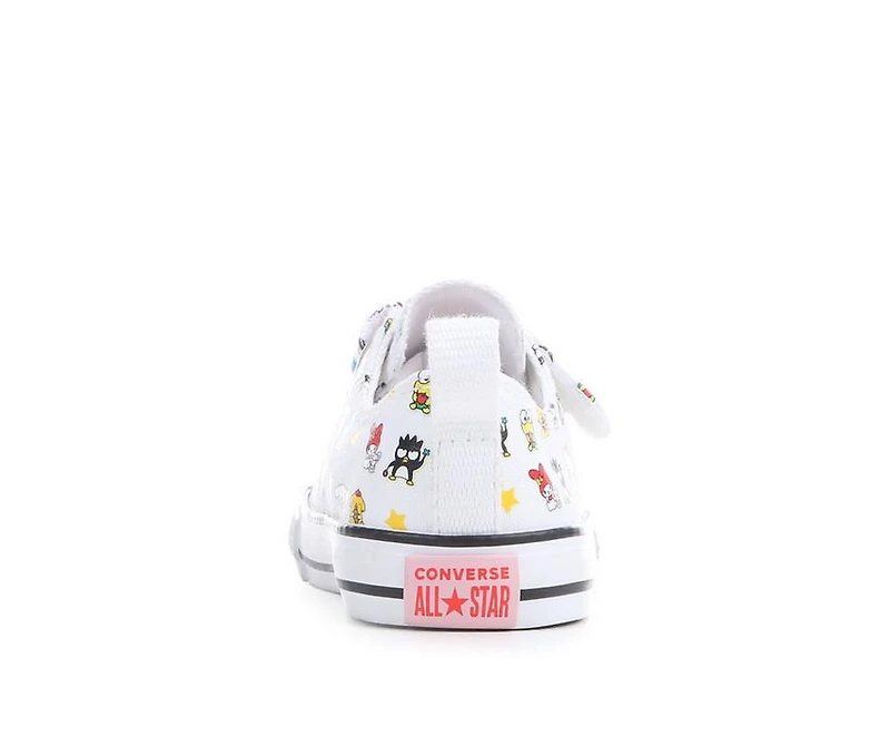 Girls' Converse Infant & Toddler Chuck Taylor 2V Ox Hello Sneakers