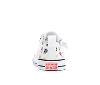 Girls' Converse Infant & Toddler Chuck Taylor 2V Ox Hello Sneakers