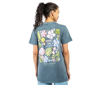 Simply Southern Happy Short Sleeve Tee