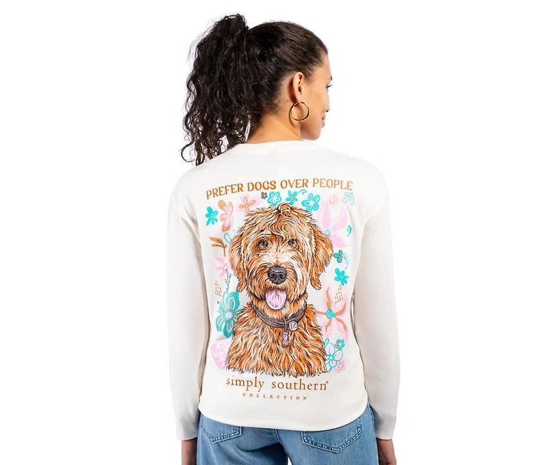 Simply Southern Dogpeople Long Sleeve Tee