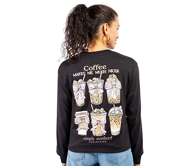 Simply Southern Nicer Long Sleeve Tee