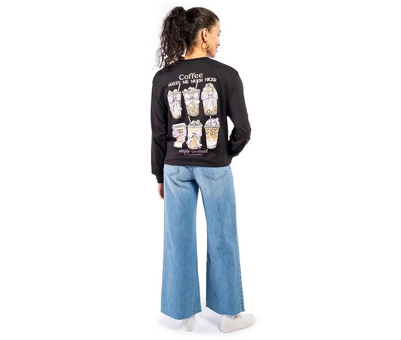 Simply Southern Nicer Long Sleeve Tee