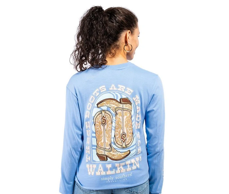 Simply Southern Walking Long Sleeve Tee