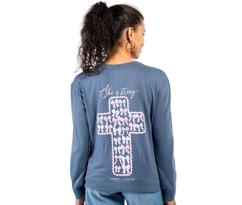 Simply Southern Strong Short Sleeve Tee