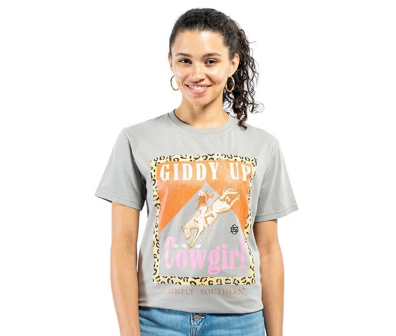 Simply Southern Cowgirl Short Sleeve Tee