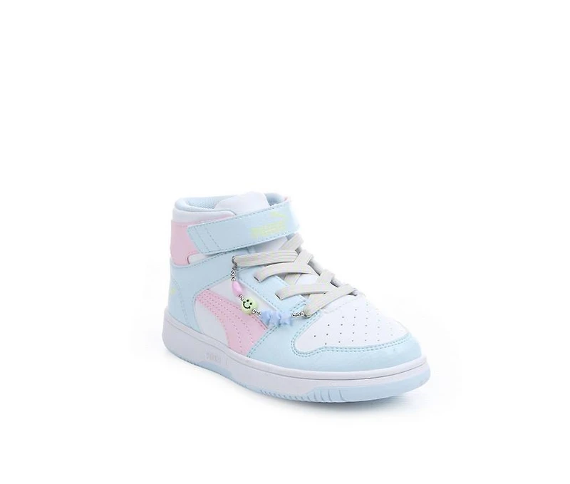 Girls' Puma Big Kid & Little Rebound Layup Charms Sneakers
