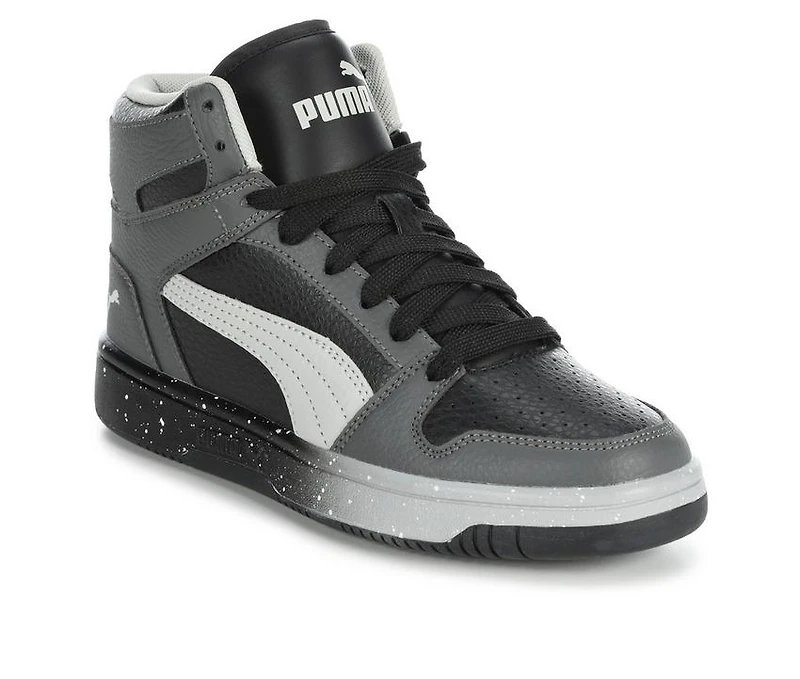 Kids' Puma Rebound Layup Speck Fade Junior Sneakers