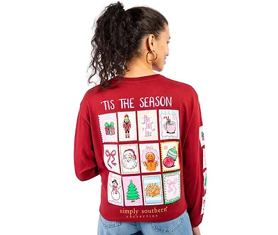 Simply Southern Stamps Long Sleeve Tee