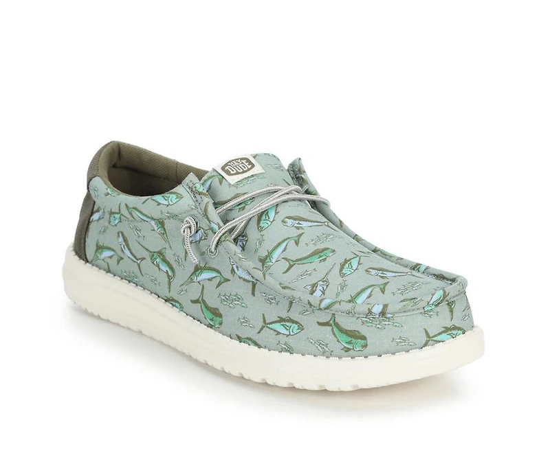 Men's HEYDUDE Wally Bluewater Casual Shoes