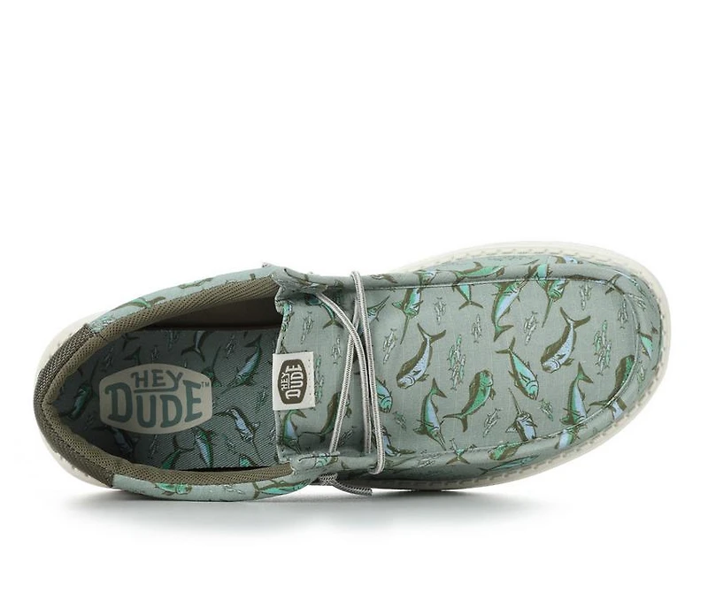 Men's HEYDUDE Wally Bluewater Casual Shoes