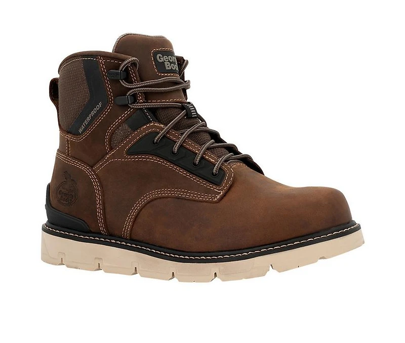 Men's Georgia Boot Carbon Flex Wedge Soft Work Boots
