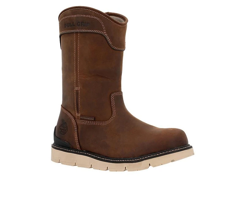 Men's GEORGIA Boot CARBON FLEX WELLINGTON WEDGE Work Boots