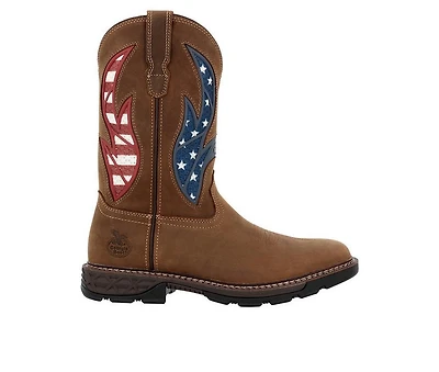 Men's GEORGIA Boot CARB0-TEC FLX WELLINGTON SOFT Cowboy Boots
