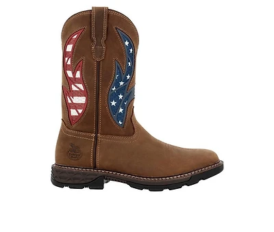 Men's Georgia Boot CARB0-TEC FLX WELLINGTON ALLOY TOE Cowboy Boots