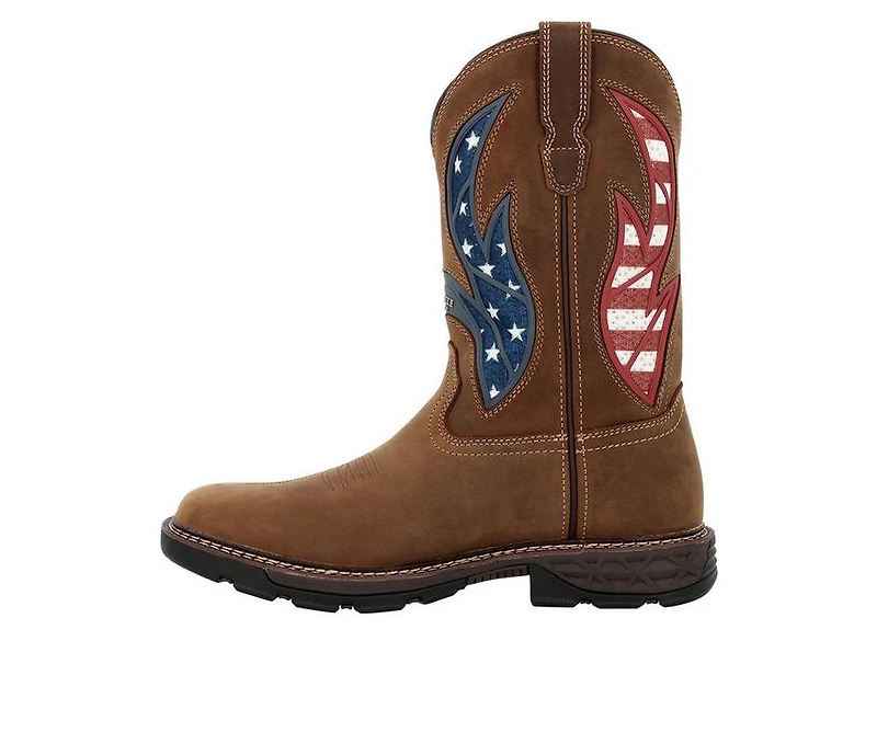 Men's Georgia Boot CARB0-TEC FLX WELLINGTON ALLOY TOE Cowboy Boots