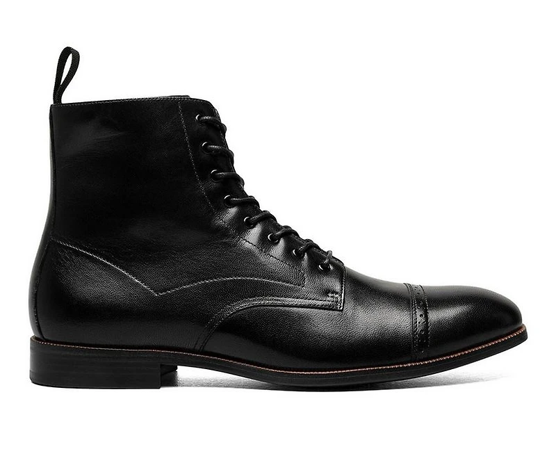 Men's Stacy Adams Henry Cap Toe Lace Boot Dress Shoes