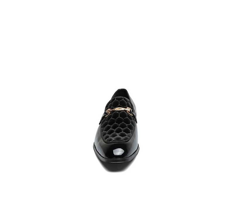 Men's Stacy Adams Sprague Moc Toe Slip On Dress Shoes