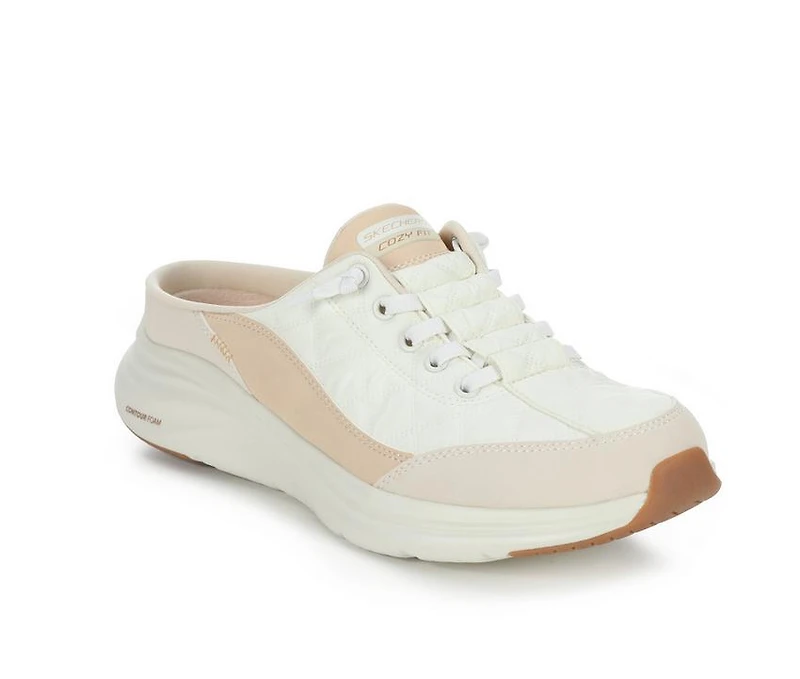 Women's Skechers 150409 Cozy Fit Contour Foam Mule Sneakers