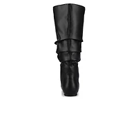 Women's Journee Collection Jayne Wide Width-Wide Calf Knee High Boots