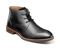 Men's Florsheim Lodge Plain Toe 3 Eye Chukka Boot Dress Shoes