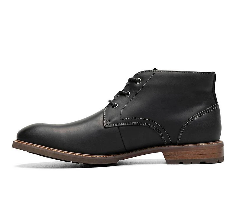 Men's Florsheim Lodge Plain Toe 3 Eye Chukka Boot Dress Shoes