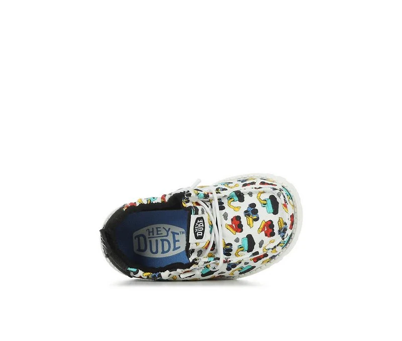 Kids' HEYDUDE Little Kid & Big Lildude Print Crib Shoes