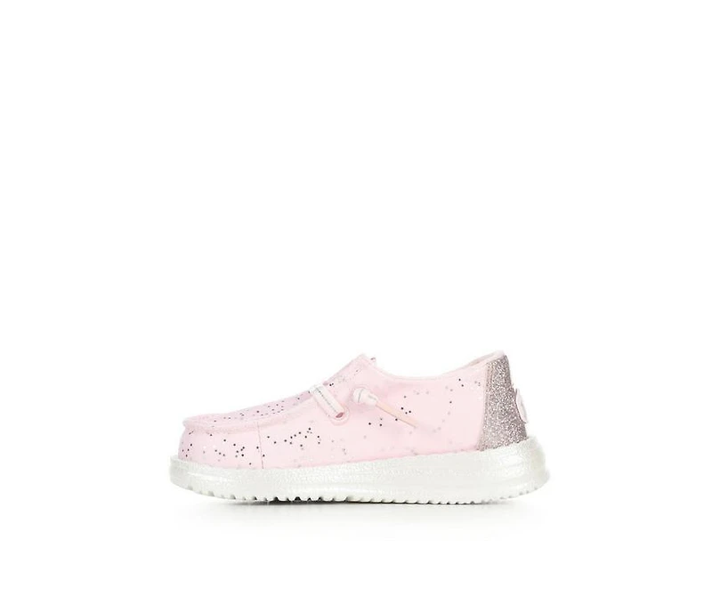 Girls' HEYDUDE Toddler Wendy Sparkle Surprise Casual Shoes