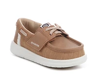 Kids' HEYDUDE Toddler Wells Classic Boat Shoes