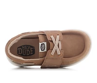 Kids' HEYDUDE Toddler Wells Classic Boat Shoes