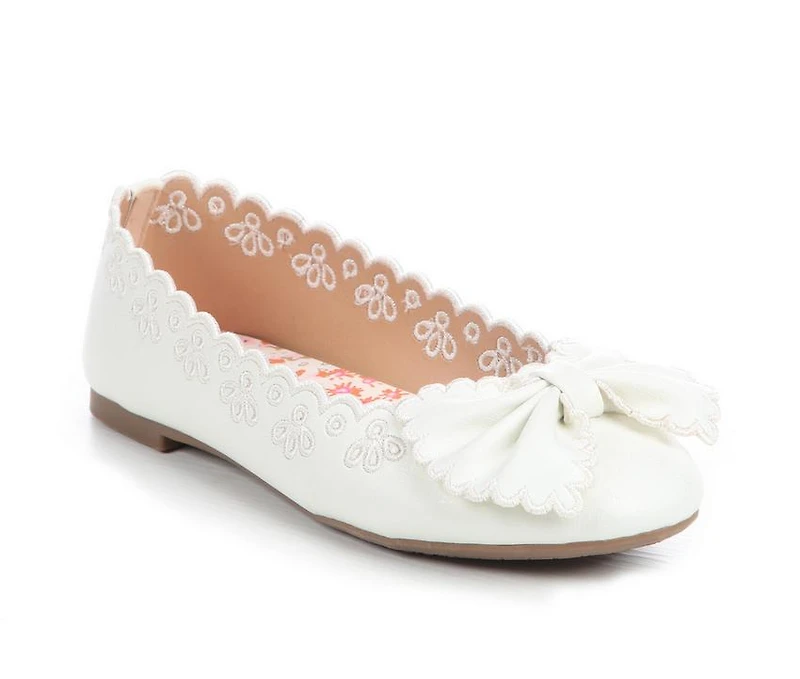 Girls' Sam & Libby Little Kid Big Candice Scallop Flats