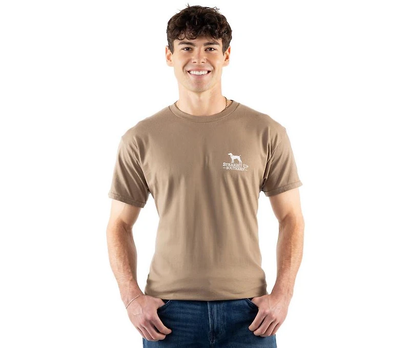 STRAIGHT UP SOUTHERN Camo Shells Short Sleeve Tee