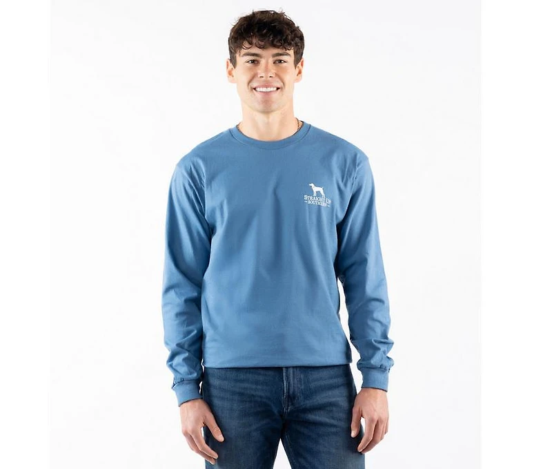 STRAIGHT UP SOUTHERN South Duck Camo Long Sleeve Tee