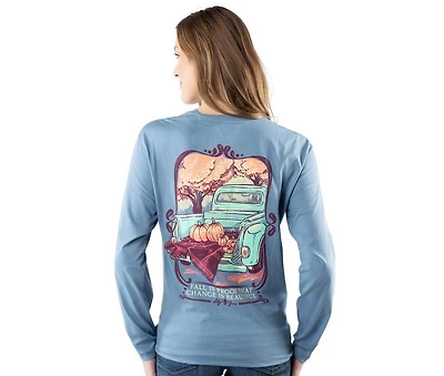Lily Grace Change Is Beautiful Long Sleeve Tee
