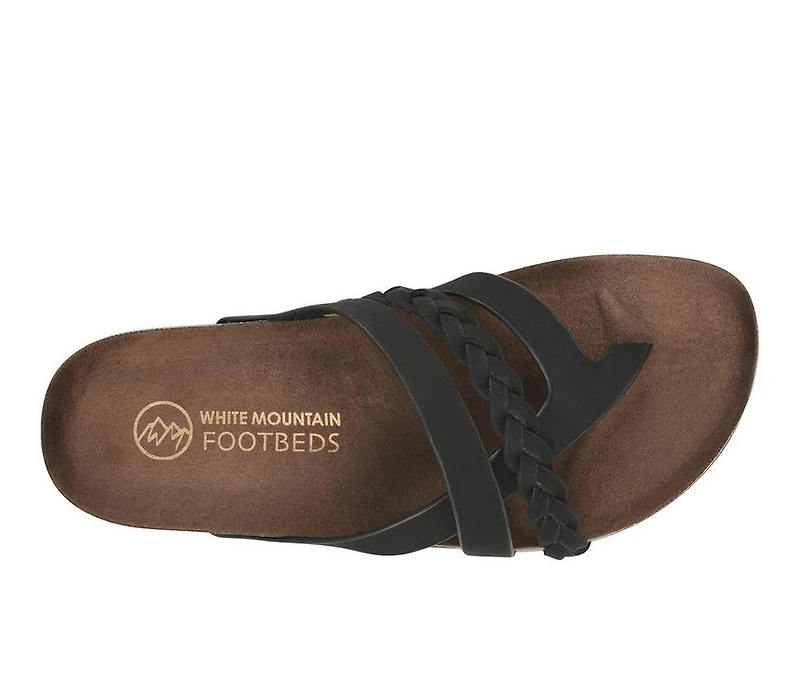 Women's White Mountain Halogen Footbed Sandals