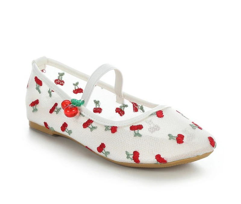Girls' Bebe Little Kid Cherry Flats