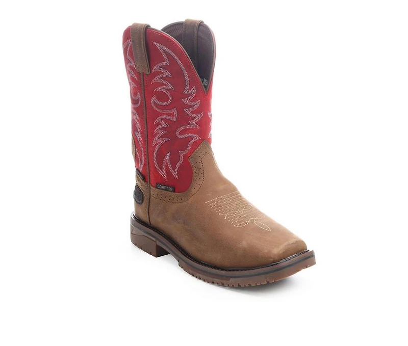 Men's Justin Boots SE4753 Thorn Waterproof MetGuard CompToe Cowboy