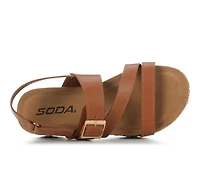 Girls' Soda Little Kid & Big Troupe Sandals