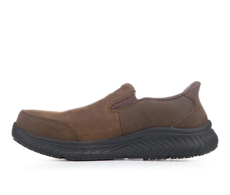 Men's Skechers Work Archfit Crosser Carbon Nano Slip On Shoes