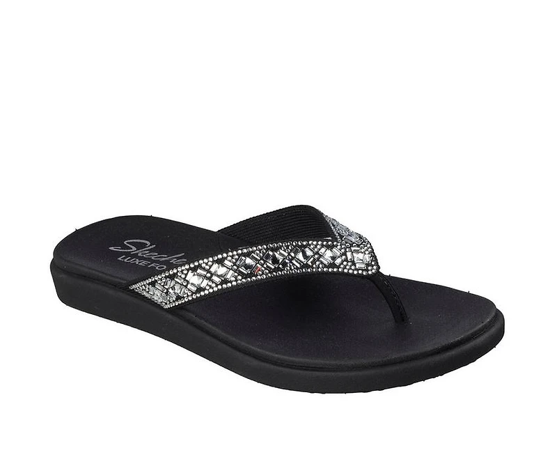 Women's Skechers Meditation Luxe 163660 Flip-Flops