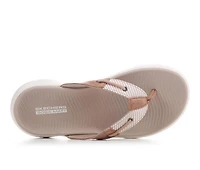 Women's Skechers Go Walk Flex Sandal 141525 Flip-Flops