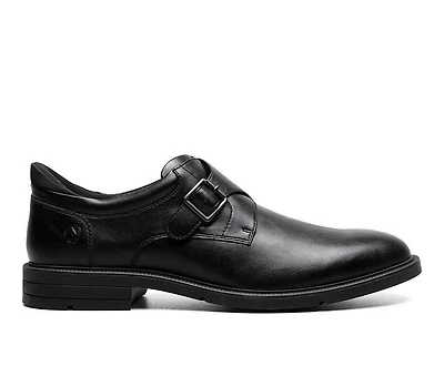 Men's Nunn Bush Kore EZ Hero Plain Toe Monk Strap Oxfords
