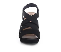 Women's Blue Aura Kali Dress Sandals