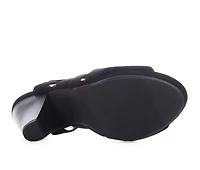 Women's Blue Aura Kali Dress Sandals